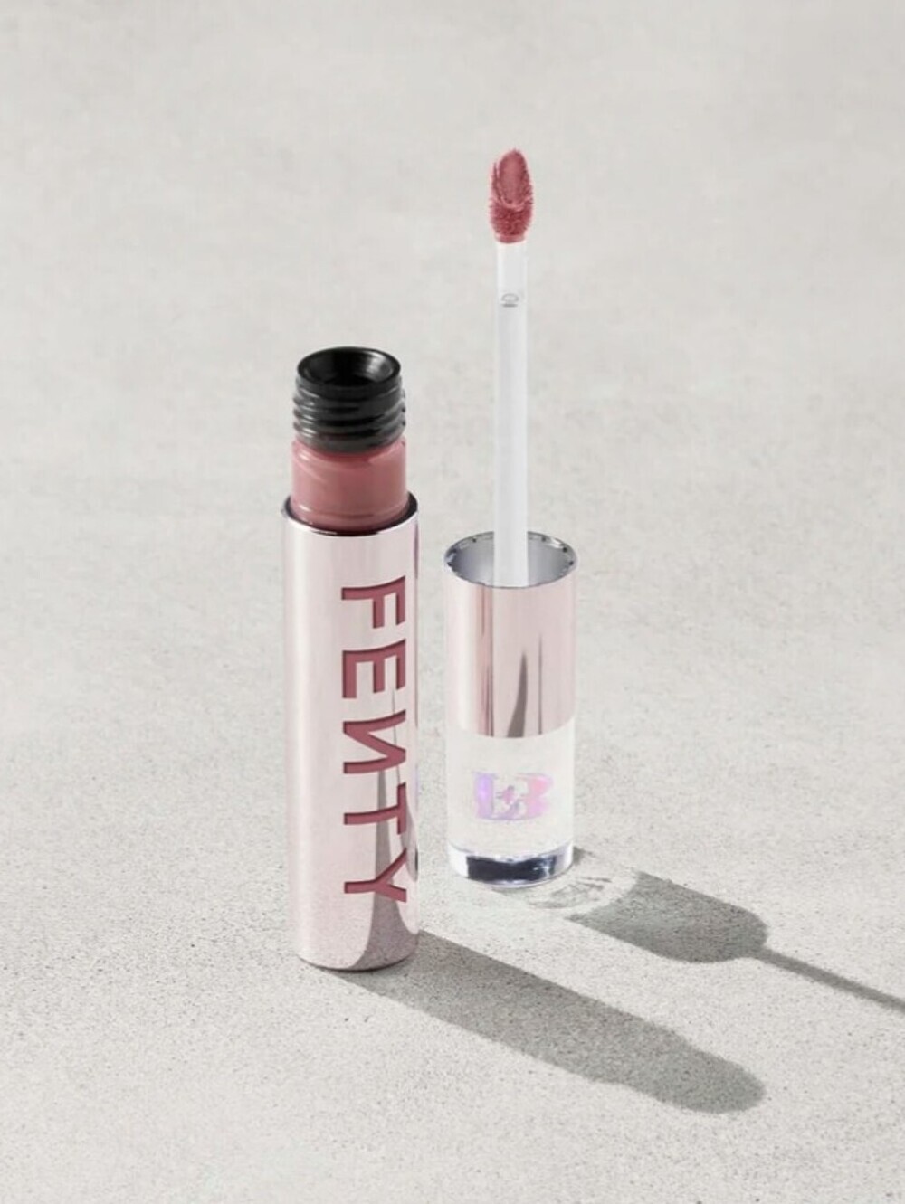 Fenty Icon Velvet Liquid Lipstick: Fashion Fiend (07 Warm Rose Nude), 5.5g, NIB
